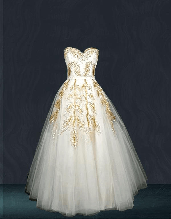 Bridal-white-gown